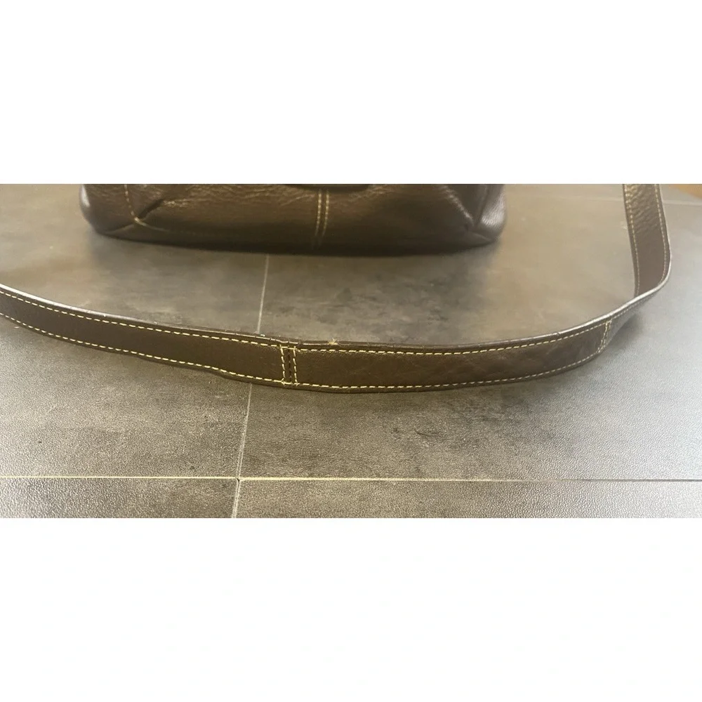 Coach Penelope Brown Leather Purse F19045